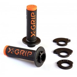 Грипсы X-GRIP BRAAAAP, LOCK-ON (Orange)
