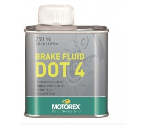 Жидкость тормозная MOTOREX DOT 4 (250ML)