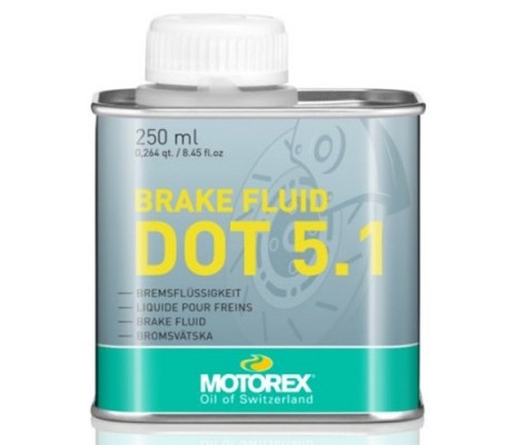 Жидкость тормозная MOTOREX DOT 5.1 (250ML)