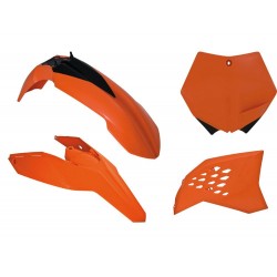 Комплект пластика 4 R-TECH KTM EXC/EXCF/SX/SXF 125-525 07-11 (Orange)