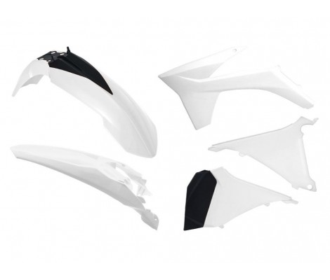 Комплект пластика 5 R-TECH KTM EXC/EXCF/XC-W 125-500 12-13 (White)
