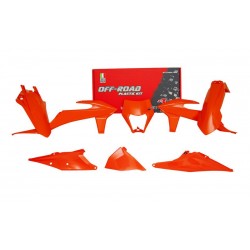Комплект пластика 6 R-TECH KTM EXC/EXCF 125-500 20-23 (Neon Orange)