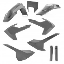 Комплект пластика 7 ACERBIS HUSQ FE/TE 125-500 17-19 (Grey)