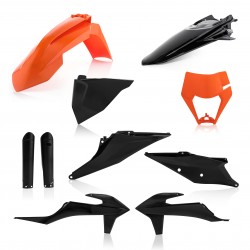 Комплект пластика 7 ACERBIS KTM EXC/EXCF 125-500 20-21 (Black/Orange)