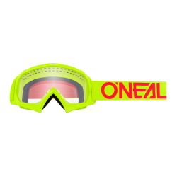 Мотоочки детские O`NEAL B-10 (Neon Yellow/Red) (Clear)