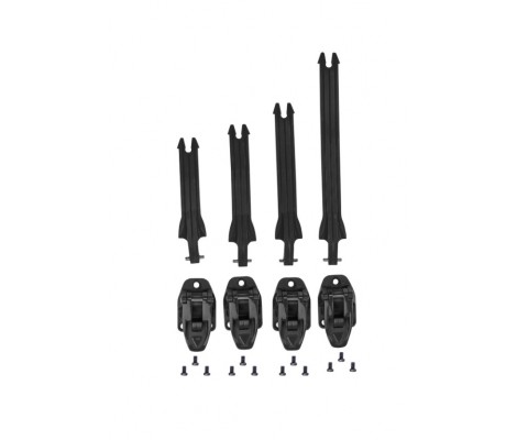 Набор ремешков/застежек для мотобот ACERBIS X-TEAM (4шт) (Black)