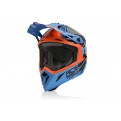 Шлем ACERBIS Steel CARBON (2XL) (Orange/Blue)