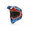 Шлем ACERBIS Steel CARBON (L) (Orange/Blue)