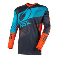 Джерси O`NEAL ELEMENT FACTOR (2XL) (Grey/Orange/Blue)