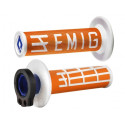 Грипсы ODI EMIG RACING V2 Orange/White