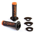 Грипсы X-GRIP BRAAAAP, LOCK-ON (Orange)