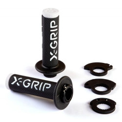 Грипсы X-GRIP BRAAAAP, LOCK-ON White