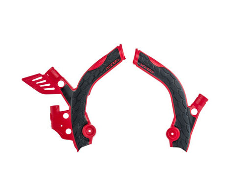 Защита рамы ACERBIS X-Grip Frame Guards Red/Black - 2019 BETA 300 RR