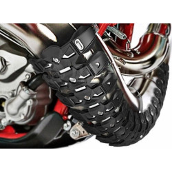 Защита резонатора Polisport Armadillo Pipe Guard (Black)