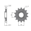 Звезда передняя 12 зуб. SUNSTAR KTM SX / EXC '91 -'19 (JTF1901.12)