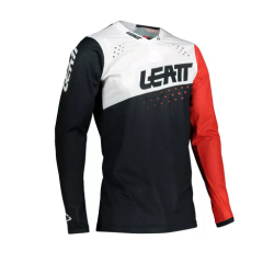 Мото джерси LEATT Jersey GPX 4.5 Lite (L) (Black White)