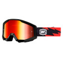 Мото очки 100% STRATA Goggle Slash - Mirror Red Lens, Mirror Lens