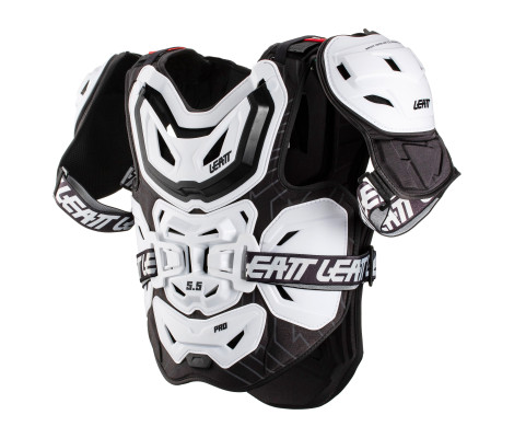 Мотозащита тела LEATT Chest Protector 5.5 Pro (White) (One Size)