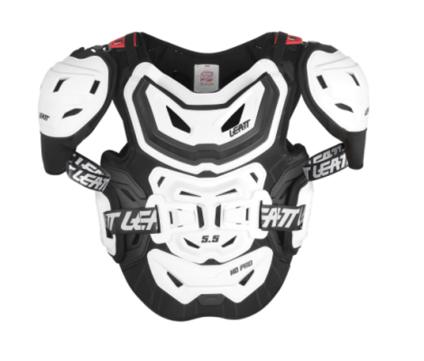 Мотозащита тела LEATT Chest Protector 5.5 Pro HD (White) (One Size)