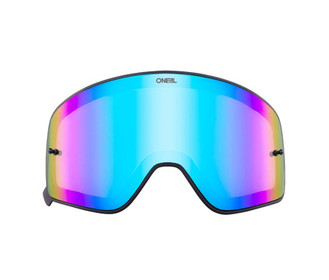 Сменная линза к очкам O`Neal B-50 Goggle black SPARE LENS radium blue