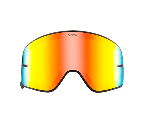 Сменная линза к очкам O`Neal B-50 Goggle black SPARE LENS radium red