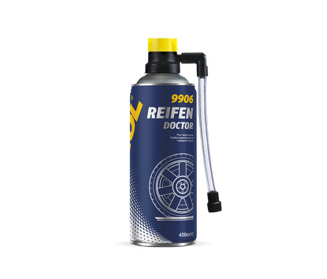 Спрей для ремонта и подкачки шин MANNOL REIFEN DOCTOR 450ML - SPRAY (SOS) TIRE REPAIR AGENT