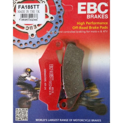 Тормозные колодки передние BRAKE PAD CARBON TT DIRT  FA185TT