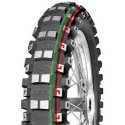 Шина Задняя MITAS TIRE120/90-18TERRA FORCE MX-MH MEDIUM/HARD65M TT (RED/GREEN STRIPE)DOT31/2020(2635