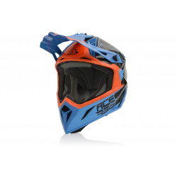 Шлем ACERBIS Steel CARBON (S) (Orange/Blue)