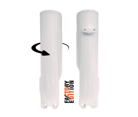 Защита вилки FACTORY R-TECH KTM SX/F 23+ EXC/F 24+ (White)