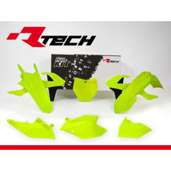 Комплект пластика 6 R-TECH KTM SX/SXF 125-450 16-18 (Neon Yellow)