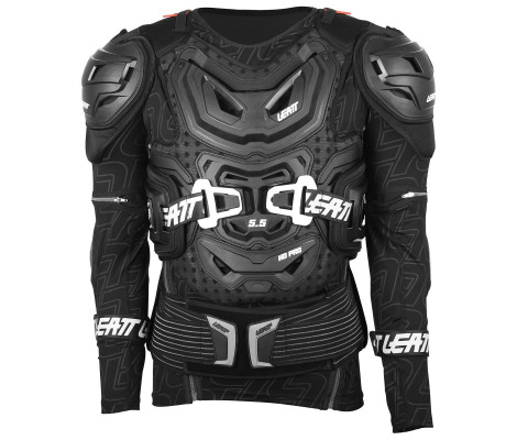 Мотозащита тела LEATT Body Protector 5.5 (Black) (2XL)