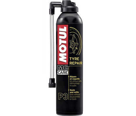 Спрей для ремонта и подкачки шин MOTUL TYRE REPAIR (300ML)