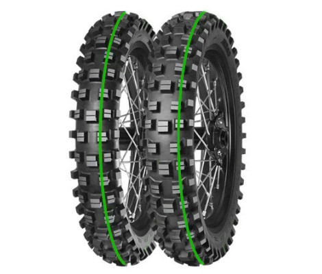 MITAS TIRE 120/90-18 TERRA FORCE-EX XT-754 SUPER LIGHT 65M TT REAR(GREEN STRIP)DOT 11-2024