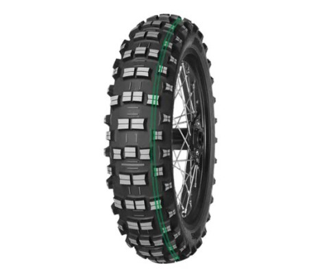 MITAS TIRE 140/80-18 TERRA FORCE-EF SUPER SOFT 70M TT(DOUBLE GREEN STRIPES)REAR DOT 18-502023