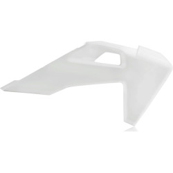 Пластик боковий передній RADIATOR SCOOPS R-TECH HUSQVARNA 2018/23  WHITE