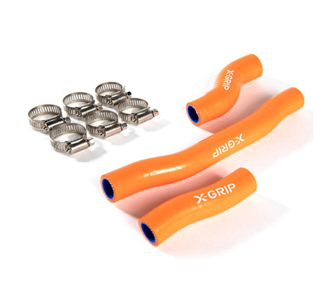 Шланги охолодження X-GRIP KTM/HUSQ 250-300 2017-2019 (Orange) Шланги охолодження X-GRIP KTM/HUSQ 250-300 2017-2019 (Orange)