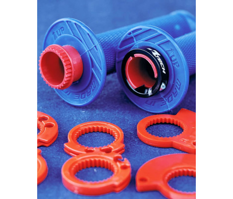 Грипсы Lock-On R-TECH R20 (Blue) Грипсы Lock-On R-TECH R20 (Blue)
