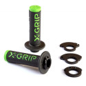 Грипсы X-GRIP BRAAAAP, LOCK-ON Green
