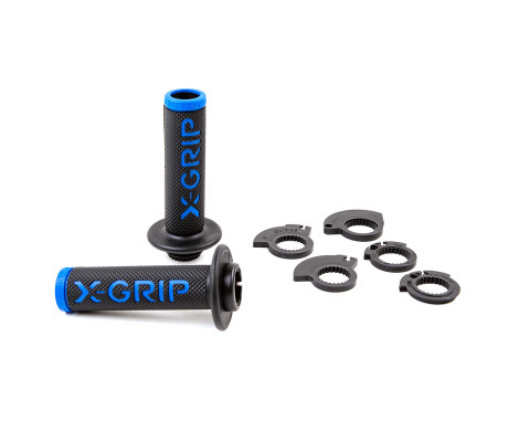 Грипсы X-GRIP BRAAAAP, OPEN END (Blue) Грипсы X-GRIP BRAAAAP, OPEN END (Blue)