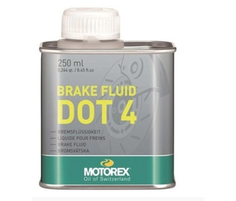 Жидкость тормозная MOTOREX DOT 4 (250ML) Жидкость тормозная MOTOREX DOT 4 (250ML)