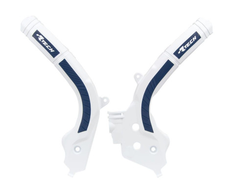 Защита рамы R-TECH HUSQVARNA 2017-2021 (White/Blue)