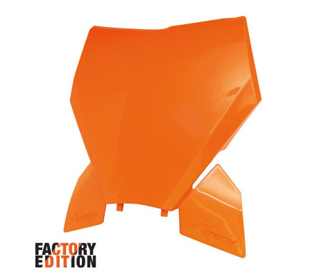 Номерная табличка FACTORY R-TECH KTM SX/SXF 125-450 23+ (Orange) Номерная табличка FACTORY R-TECH KTM SX/SXF 125-450 23+ (Orange)
