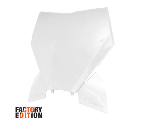 Номерная табличка FACTORY R-TECH KTM SX/SXF 125-450 23+ (White) Номерная табличка FACTORY R-TECH KTM SX/SXF 125-450 23+ (White)