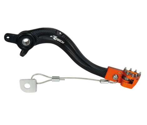 Рычаг заднего тормоза R-tech EXC/F 250-500 17-20, SXF 250-450 16-20, SX 125-250 16-20 Рычаг заднего тормоза R-tech EXC/F 250-500 17-20, SXF 250-450 16-20, SX 125-250 16-20