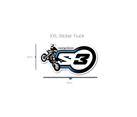 Стикер Truck Size Стикер Truck Size