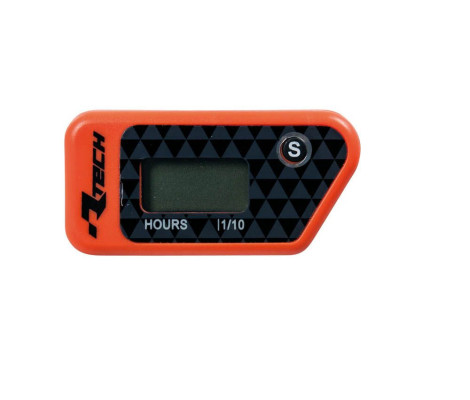Универсальный счетчик моточасов беспроводной R-Tech (Orange) Универсальный счетчик моточасов беспроводной R-Tech (Orange)