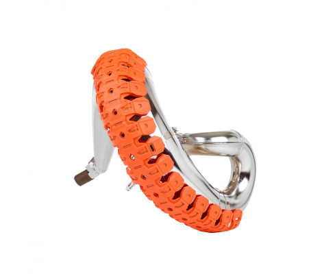 Защита резонатора Polisport Armadillo Pipe Guard (Orange) Защита резонатора Polisport Armadillo Pipe Guard (Orange)