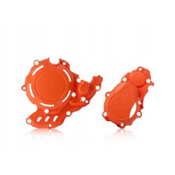 Комплект защиты крышек двиталя ACERBIS X-Power KTM/HUSQ SXF/FE/FC 4T 250-350 17-21 (Orange)