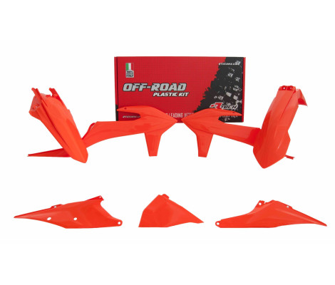 Комплект пластика 5 R-TECH KTM EXC/EXCF 125-500 20-21 (Neon Orange) Комплект пластика 5 R-TECH KTM EXC/EXCF 125-500 20-21 (Neon Orange)